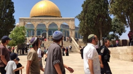 Pemukim Zionis Serbu Masjid Al-Aqsa