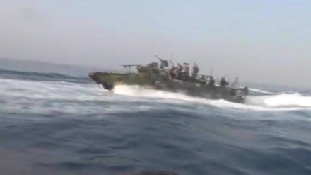 US Navy intercepté par le CGRI