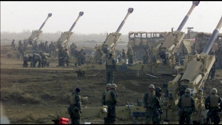 Tırkiyə bə Suriyə şimal artileriya hucumon.