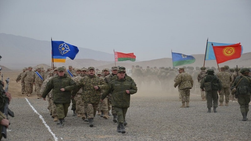برگزاری همزمان ۳ رزمایش سازمان پیمان امنیت جمعی در مرز افغانستان-تاجیکستان