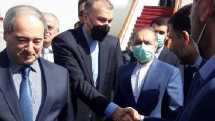 Irans Außenminister in Syrien eingetroffen