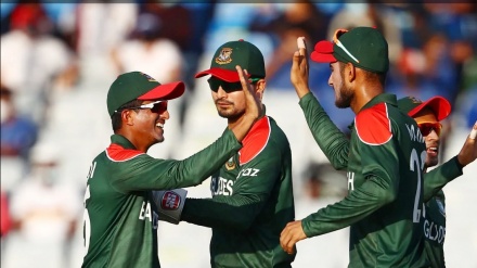 পাপুয়া নিউগিনিকে ৮৪ রানে হারিয়ে বিশ্বকাপের সুপার টুয়েলভে বাংলাদেশ