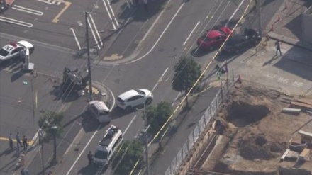 兵庫･加古川で逃走車が5台巻き込み、１０人が負傷