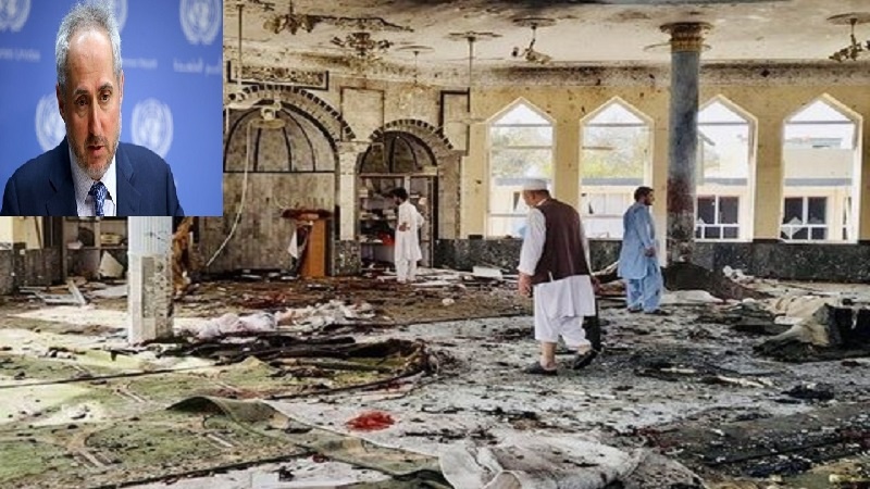 سازمان ملل حمله انتحاری به مسجد شیعیان در قندهار را محکوم کرد