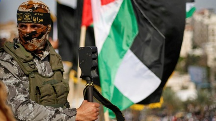  Gazans mark 34th anniversary of Islamic Jihad Movement 