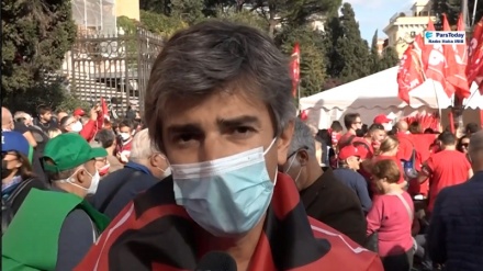 Radio Italia IRIB, manifestazione sindacati a Roma contro fascismo (VIDEO)