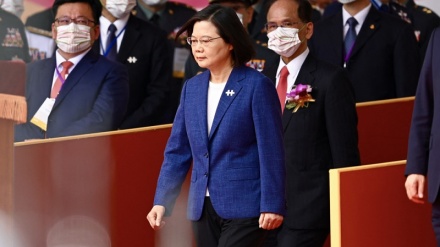 Taipei president vows to bolster military, not ‘let our guard down’ against China