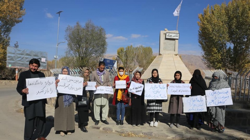 تجمع زنان افغانستان برای احقاق حقوقشان