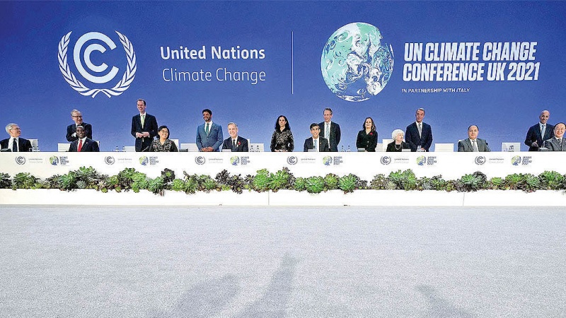 英グラスゴーで開催されている国連気候変動枠組み条約第26回締約国会議