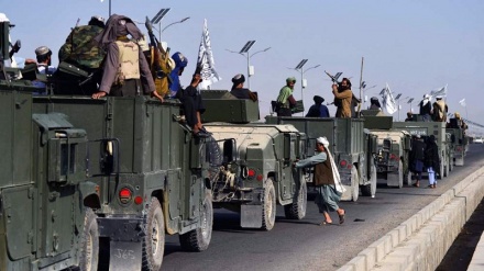 Taliban hold military parade with US-made weapons in show of strength