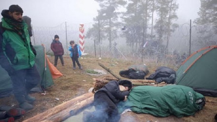 'Bielorussia sgombera accampamento migranti al confine'