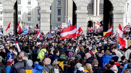 Proteste  in Austria contro la stretta anti-Covid