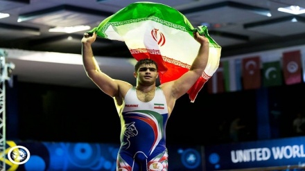 Amin Mirzazadeh wins gold at U-23 World Wrestling Championships