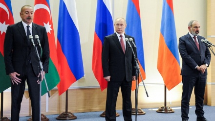 Путин: Боку ва Ереваннинг келишмовчиликни ҳал қилиш учун келиша олишганини хабар қилди