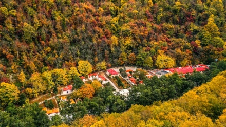 イランの秋の自然