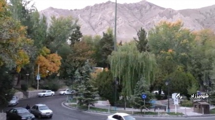 Keindahan Alam di Shahmirzad pada Musim Gugur