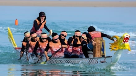 Garat me varka për grupin e femrave në kuadër të kampionatit kombëtar në Iran