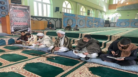 برگزاری مراسم اربعین شهدای انفجار تروریستی مسجد شیعیان قندهار