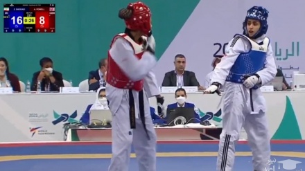 伊朗女子跆拳道队进入世界锦标赛决赛