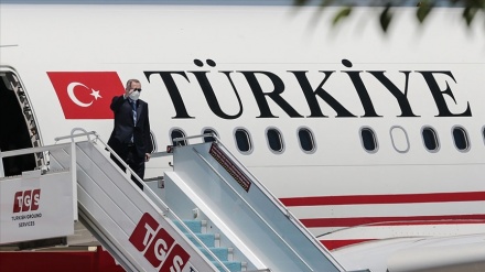 Türkiye Cumhurbaşkanı  Erdoğan Türkmenistan'da