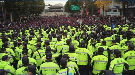 South Korean workers defy ban, rally for fair jobs