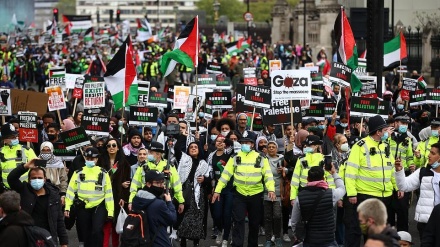 英でイスラエル抗議デモが実施