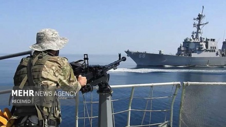 Forcat e Gardës Revolucionare neutralizojnë piratërinë amerikane në Detin e Omanit/Foto