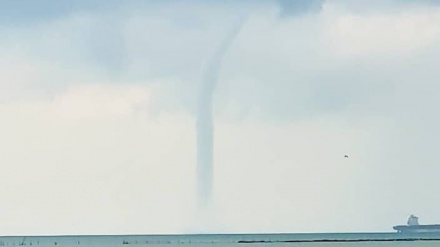 ペルシャ湾の島嶼部付近に発生する自然現象･水上竜巻