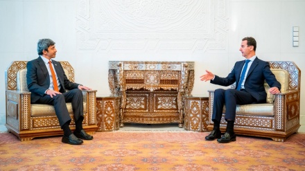 Siria, il presidente Assad ha accolto il ministro degli Esteri emiratino