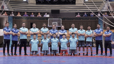 伊朗摔跤队获得世界亚军