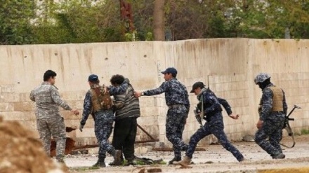 在伊拉克巴格达省发现 3 名恐怖嫌疑人和一个武器弹药库