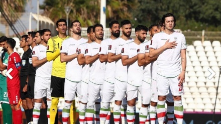 伊朗国足战胜黎巴嫩队