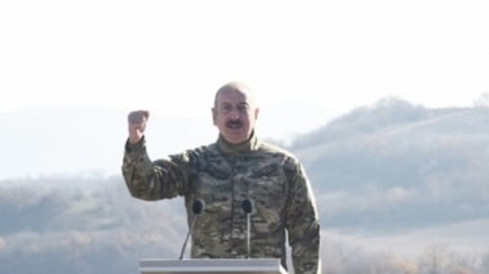 Ալիեւի ելույթը «խաղաղության դարաշրջանի» նախաշեմին. յուրաքանչյուր պարբերությունում` «հայերը թշնամիներ են».