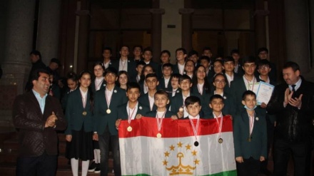 کسب رتبه های برتردانش اموزان تاجیک در المپیاد بین المللی