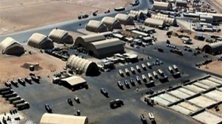 حمله راکتی به پایگاه اشغالگران آمریکایی در شمال شرق سوریه