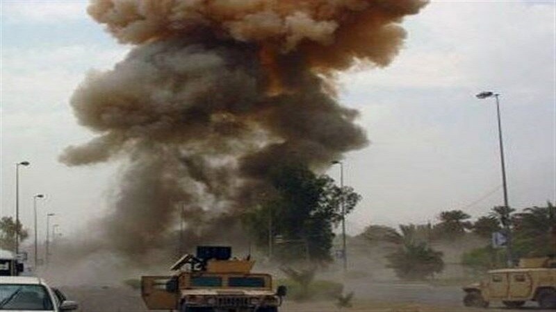 کاروان پشتیبانی ارتش آمریکا در بغداد هدف قرار گرفت