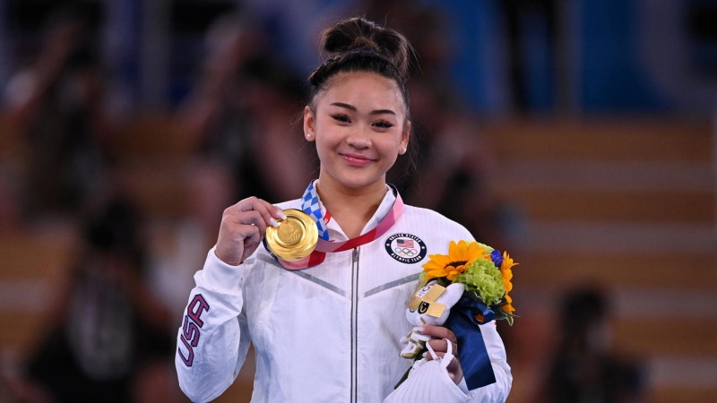 オリンピック米体操女子の金メダリスト、スニ・リーさん