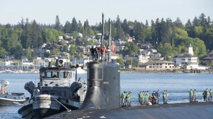 अमरीकी पनडुब्बी के अफ़सर नौकरी से बर्ख़ास्त, दक्षिणी चीन सागर में हुई थी बड़ी दुर्घटना