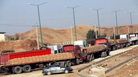 迈赫兰边境向伊拉克出口一百万吨货物
