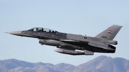 伊拉克F-16战机空袭萨拉赫丁省恐怖分子藏身处