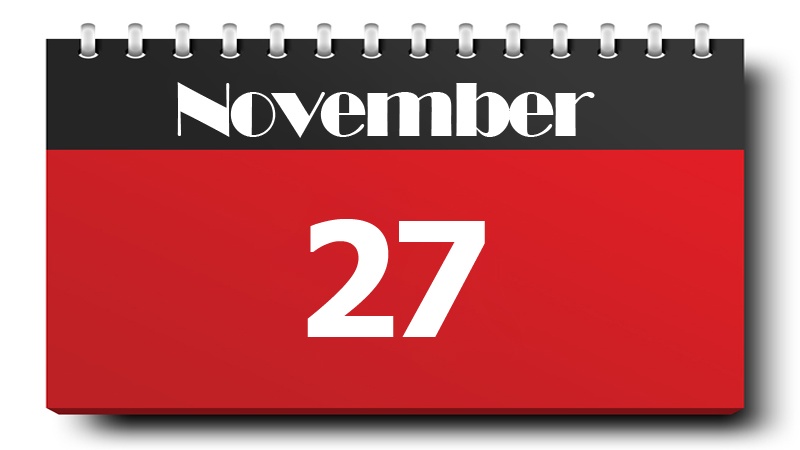 Lintasan Sejarah 27 November 2021