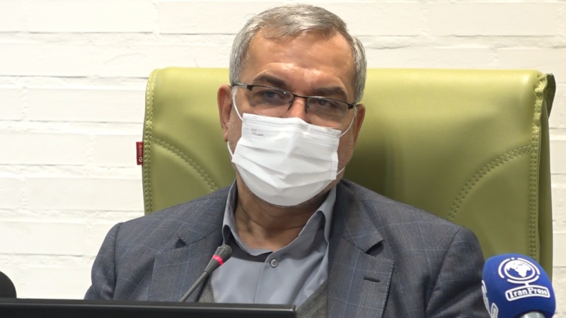 بهرام عین اللهی وزیر بهداشت، درمان و آموزش پزشکی ایران