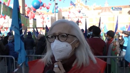 Radio Italia IRIB: Sciopero generale, ecco la piazza di Cgil e Uil a Roma (VIDEO)