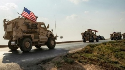 美军后勤车队入侵叙利亚
