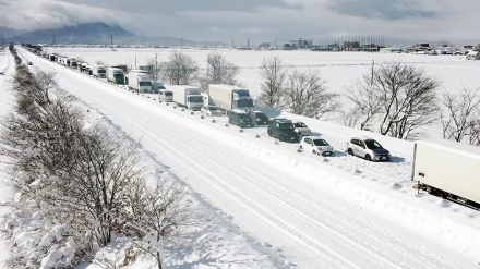 日本に強い寒気が襲来、気象庁が注意喚起