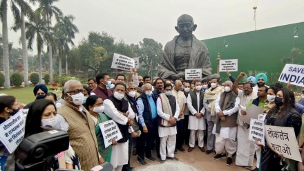 গান্ধির দেশে একনায়কতন্ত্রের আদর্শ কখনোই সফল হবে না : রাহুল গান্ধি  