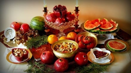 Sofra e Natës Jalda në Iran