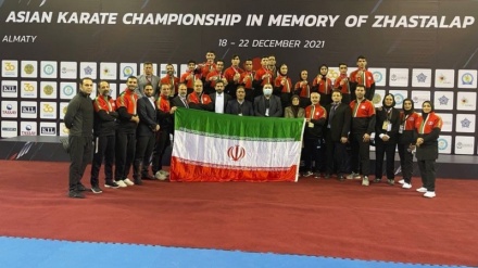 伊朗空手道队成为亚洲大陆冠军
