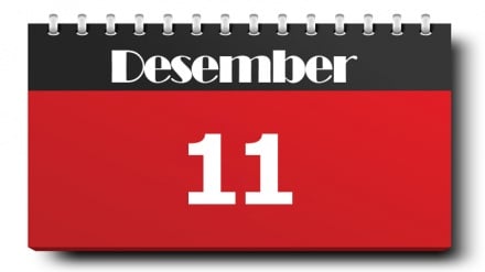 Lintasan Sejarah 11 Desember 2021