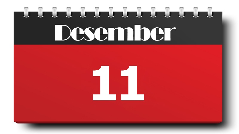Lintasan Sejarah 11 Desember 2021